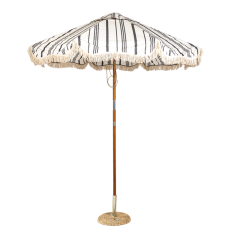 Parasol Biarritz Ø 210 cm H 260 cm + socle granit Ø 50 cm