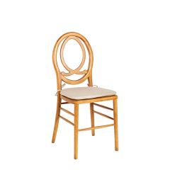 Chaise Sphinx avec coussin crème
