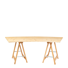 Table Volute 100 x 200 cm H 72 cm
