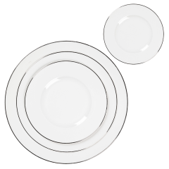 Assiettes Platinium