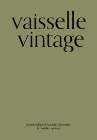 Vaisselle Vintage - Edition française