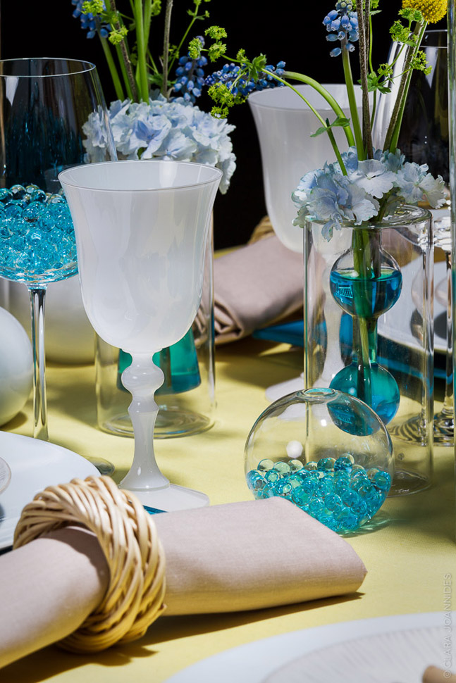 Tendance jaune pour une table estivale