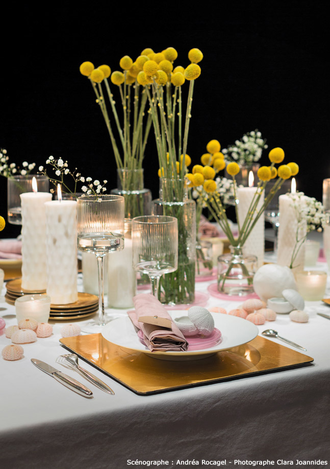 Mise en scène table mariage Instants Précieux