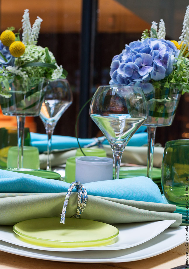 Mise en scène table Printemps - Été 2014