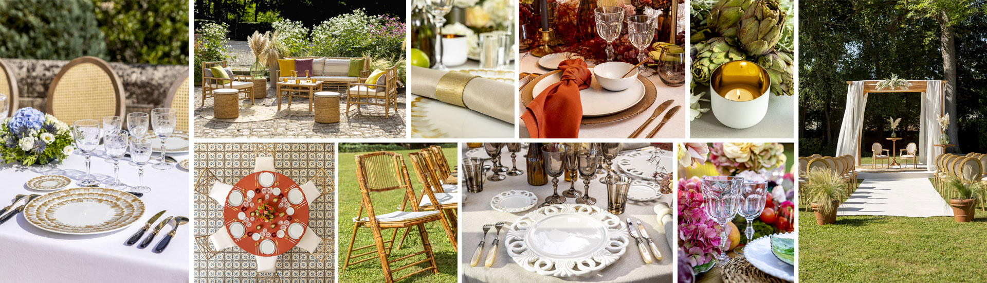 Comment décorer une table de mariage champêtre ? 4 Pieds déco