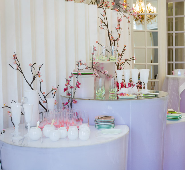 La décoration de votre buffet de mariage : dites oui aux couleurs pastel !